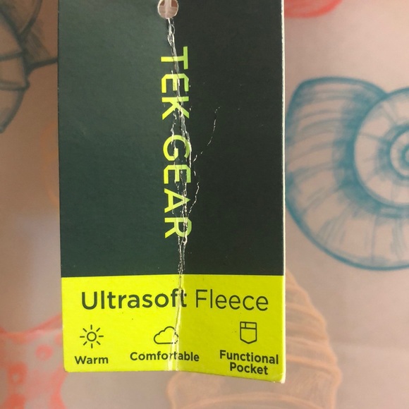 Plush purple boys hoodie - Picture 9 of 11